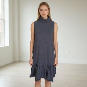#022 - Altard’s State Gray Turtleneck Sweater Dress